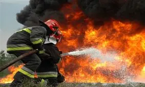 آتش‌سوزی نیزارهای حاشیه رودخانه شاهرود مهار شد