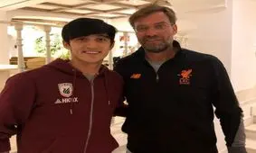 تصویری از دیدار سردار آزمون با یورگن کلوپ