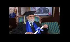 کهنسال‌ترین دانشجوی افغان با 68سال سن فارغ التحصیل شد