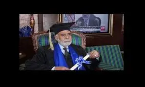 کهنسال‌ترین دانشجوی افغان با 68سال سن فارغ التحصیل شد