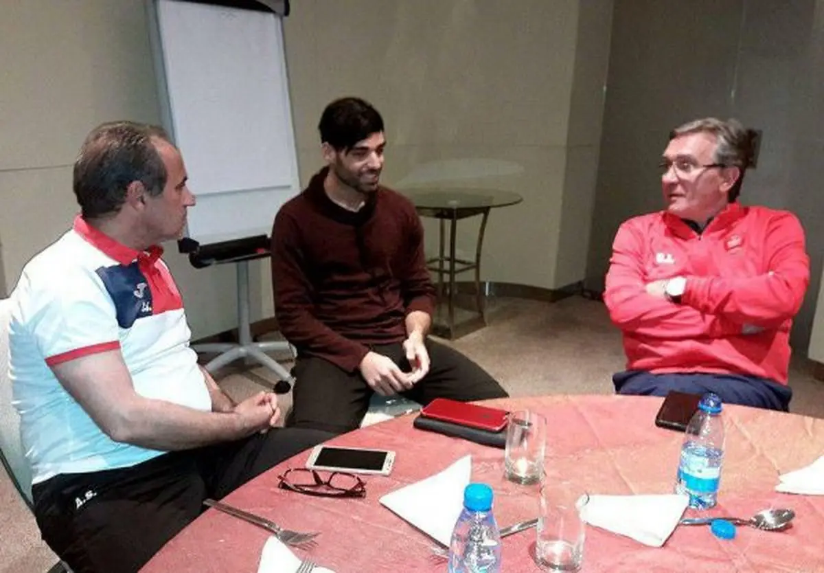 تصویر/ حضور طارمی در اردوی پرسپولیس