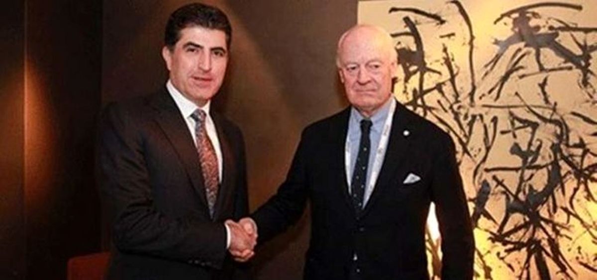 بارزانی در مونیخ: اوضاع عفرین به طرفهای بسیاری مرتبط است