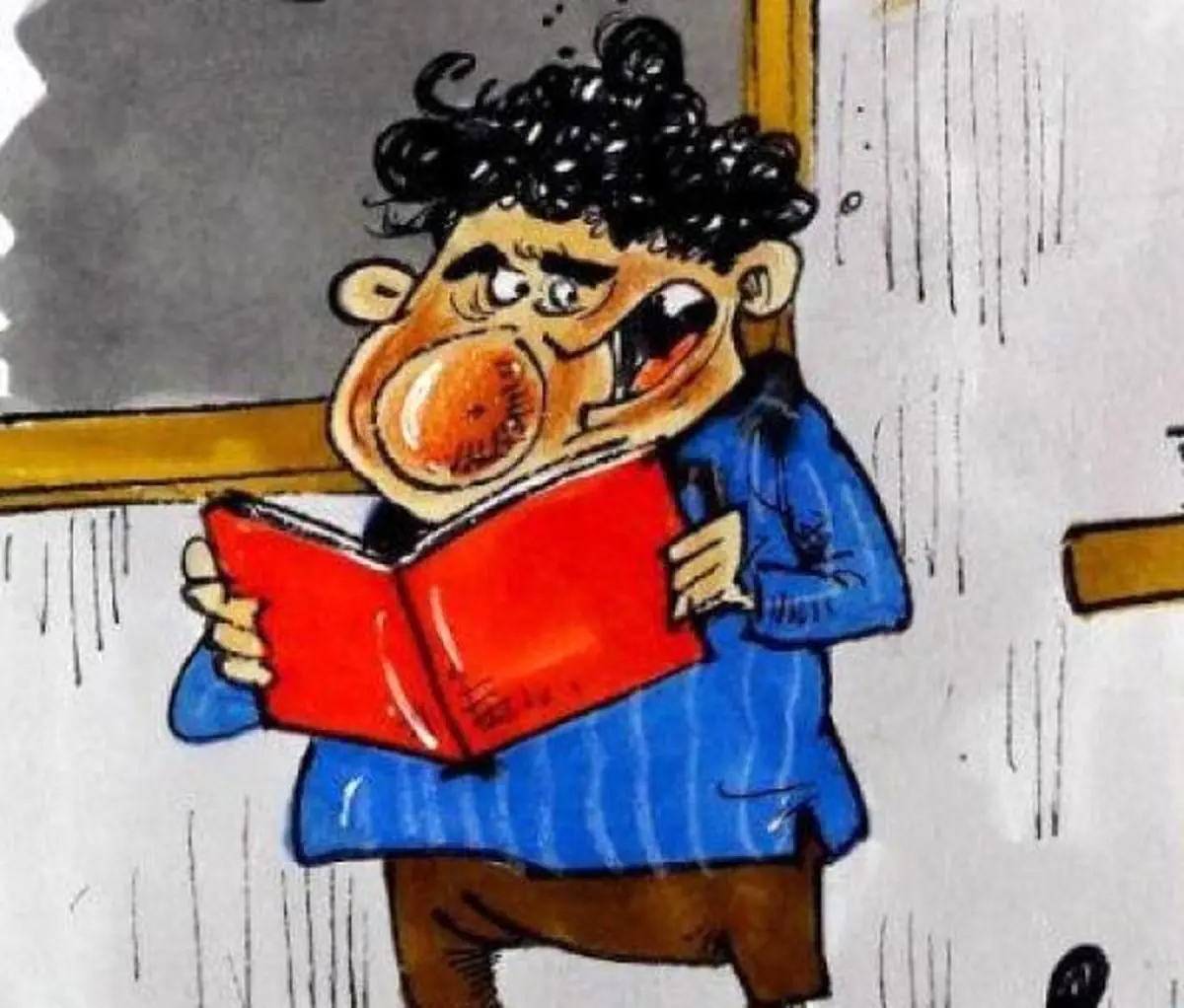 کاریکاتور/ داستان نویسی به جای پیک نوروزی