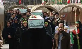 34 آلاله به اصفهان بازگشتند/ جزئیات تشیع شهدا در نصف جهان
