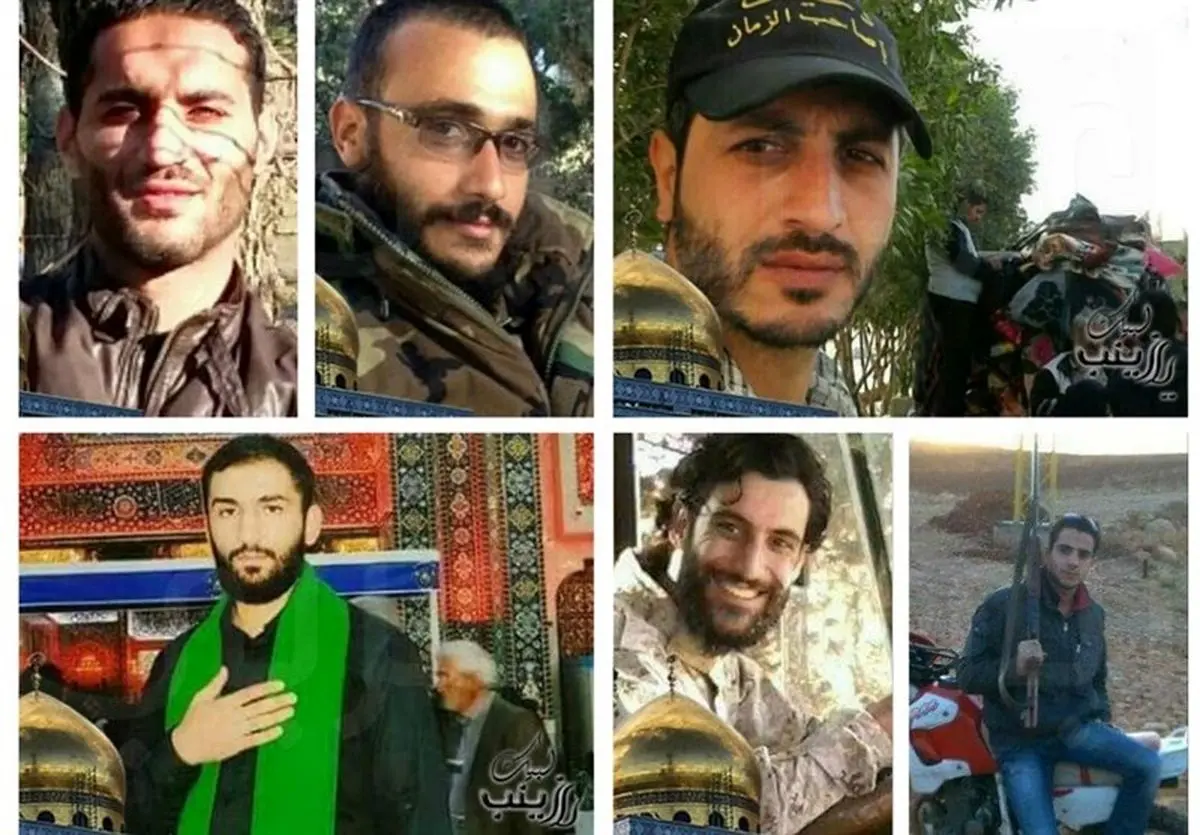 شهدای مدافع حرم لبنانی که طی ماه گذشته به شهادت رسیدند+عکس