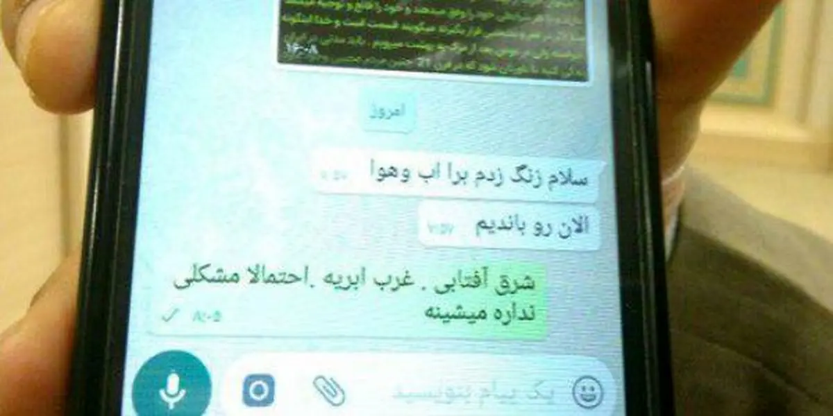 آخرین پیام یکی از حادثه دیدگان پرواز تهران یاسوج قبل از پرواز