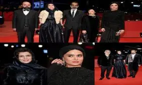 چرا بازیگران فیلم سینمایی "خوک" در فستیوال برلین، سیاه پوشیدند؟