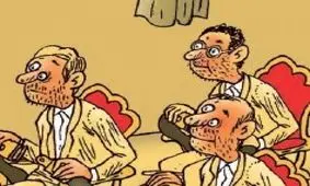 کاریکاتور/ مقاومت مسئولان دربرابر استعفا