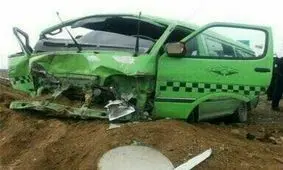 5 مصدوم در واژگونی ون دانشجویی