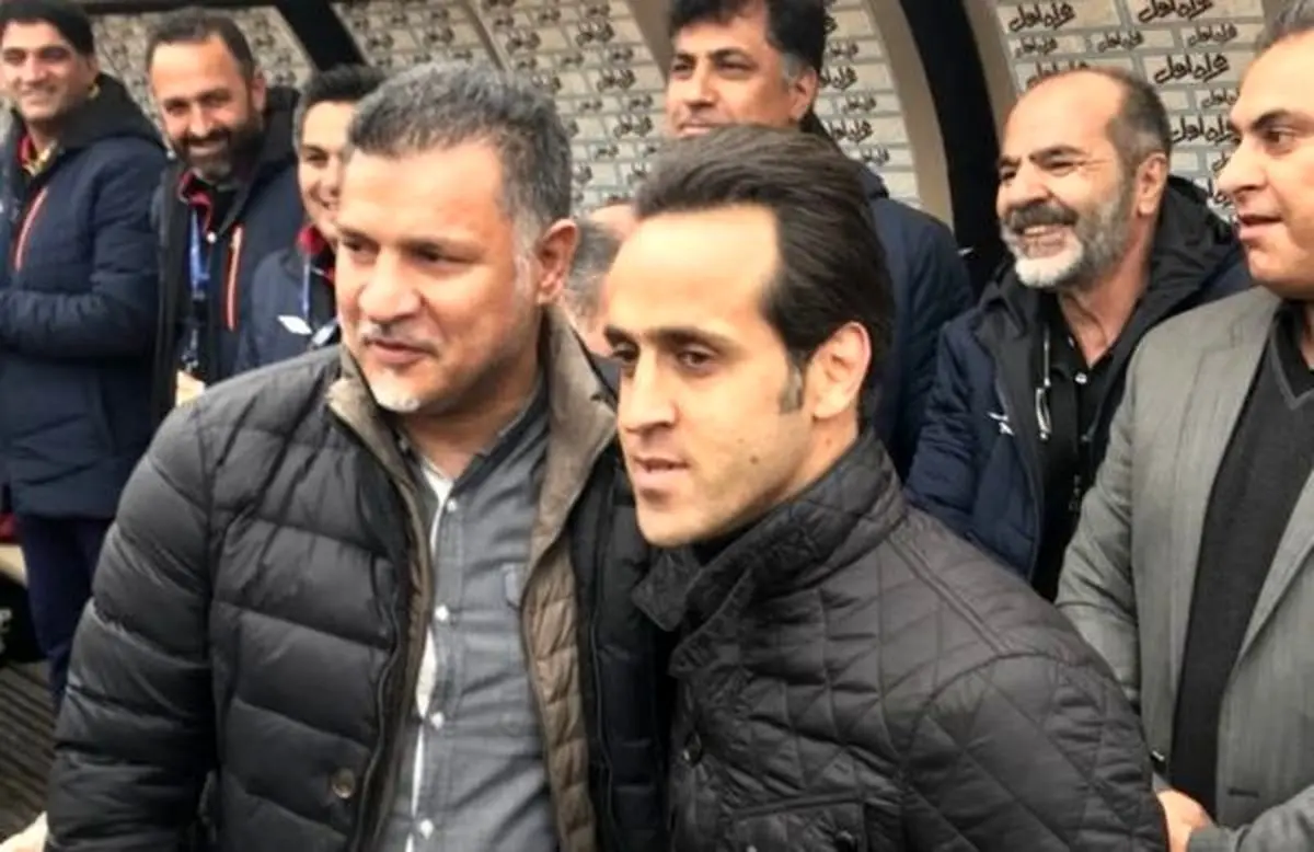 دایی و کریمی آشتی کردند+عکس