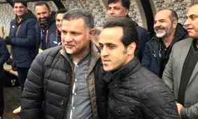 برد نوبرانه کریمی در روز آشتی با دایی