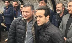 برد نوبرانه کریمی در روز آشتی با دایی