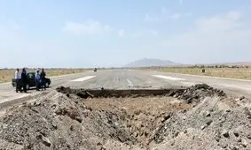 فرودگاه تبریز؛ خرابی ها و بازسازی بعد از حملات اسرائیل/ تصاویر