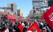 اقامه نماز بر پیکر امام شهید در صحن پیامبر اعظم(ص) / اعلام محدودیت‌های ورودی و مسیرهای اتصال به نماز در حرم رضوی