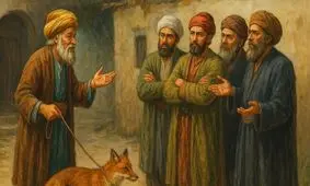 حکایت ملانصرالدین معجزه گر/ روباه سخنگو، نی زنده‌کننده و تاجران فریب‌خورده