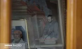 دیدار شهردار اصفهان با مادر شهید خرازی/ گزارش تصویری
