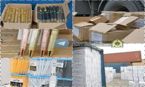 کشف محموله قاچاق 15 میلیاردی خودکار و روان نویس