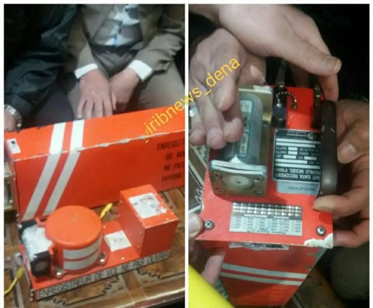 عکس/ هر دو جعبه سياه هواپيماي آسمان