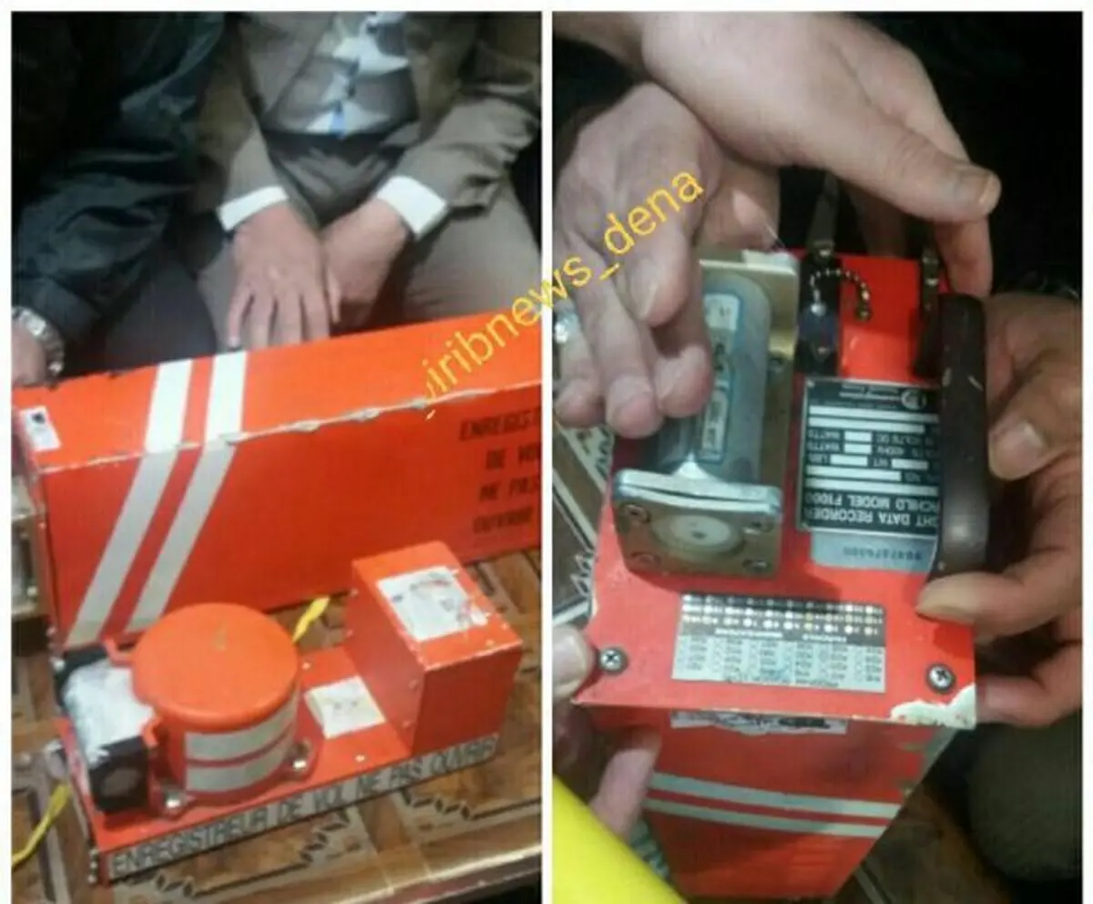 عکس/ هر دو جعبه سياه هواپيماي آسمان