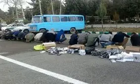 ۱۰ سوداگر مرگ با پاکسازی ۱۳ نقطه جرم‌خیز در شهرستان درمیان دستگیر شدند
