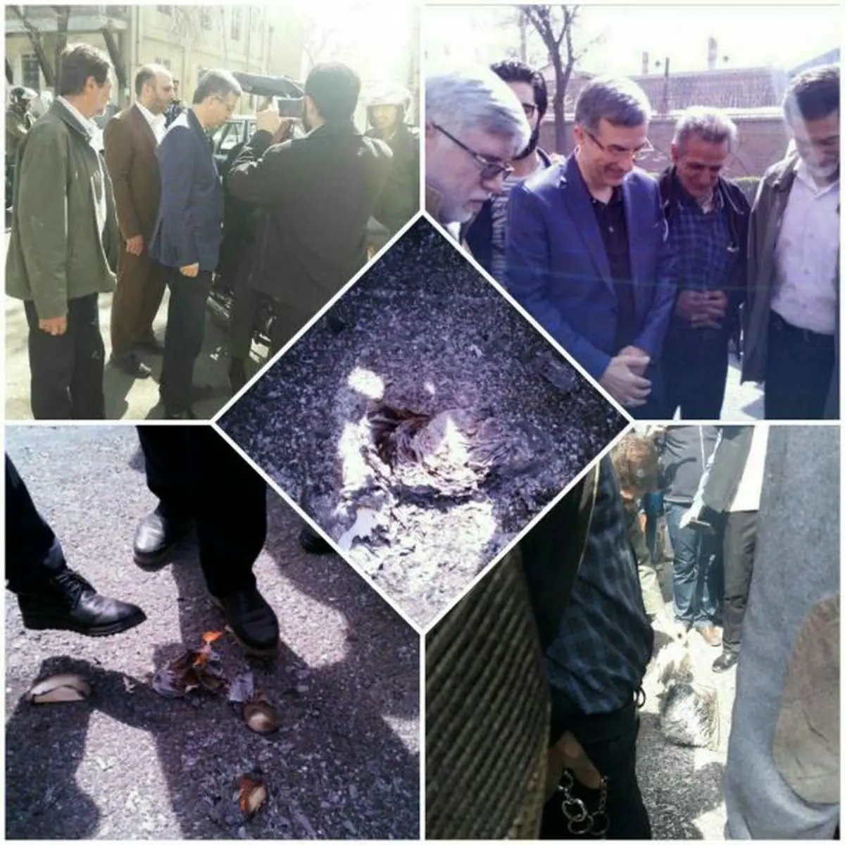 مشایی حکم بقایی را به آتش کشید