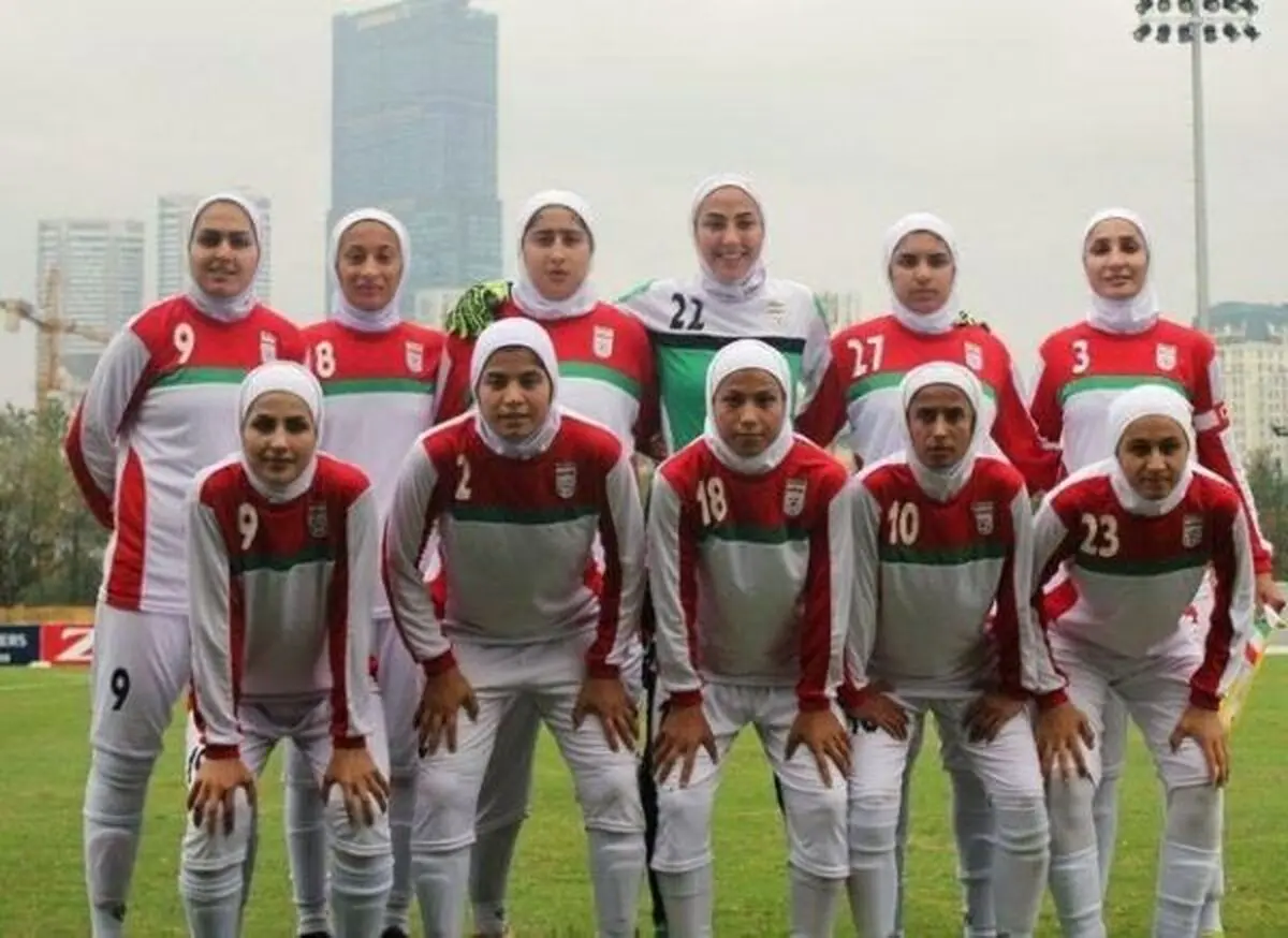 دختران فوتبال ایران برنزی شدند