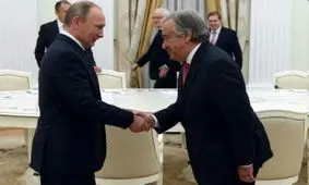 گفت‌وگوی پوتین و گوترش در مورد سازش سیاسی در سوریه