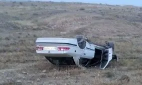 خودروی سمند در جاده خاوران واژگون شد/پسر ۸ ساله فوت کرد