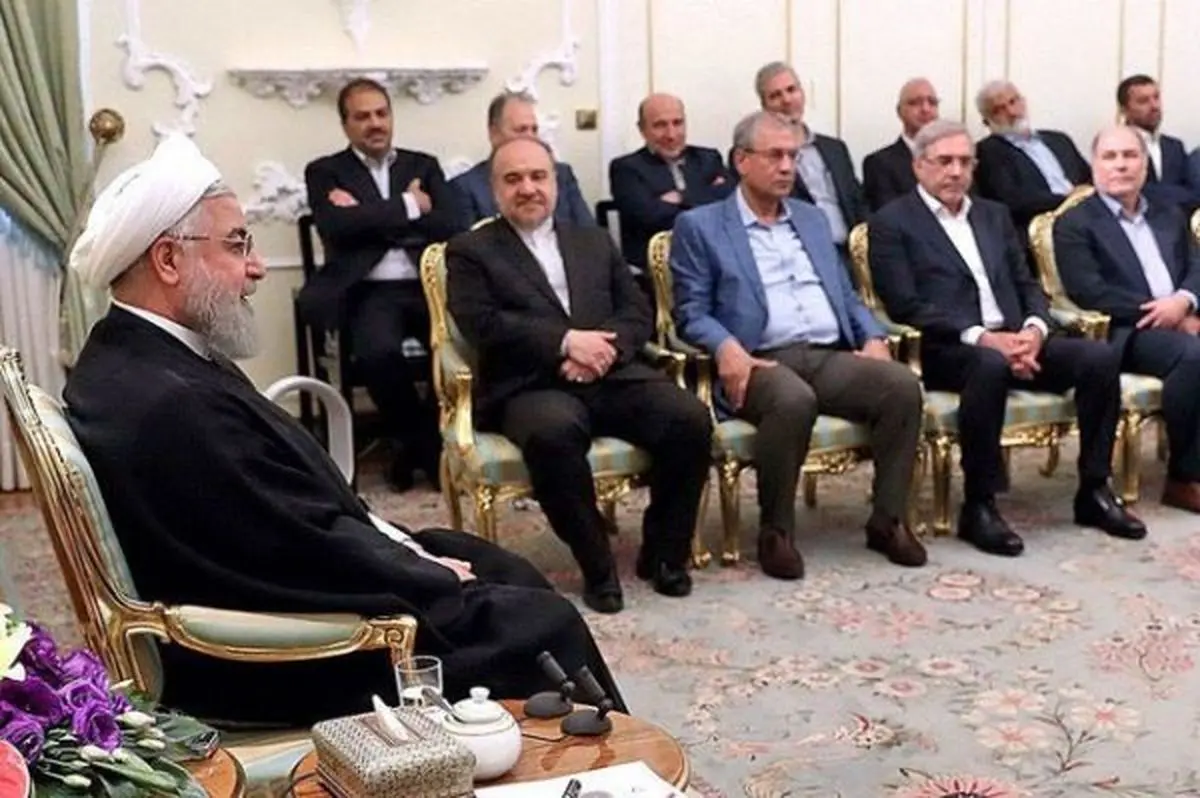وزیر ورزش در دیدار با روحانی:امیدواریم تیم ملی بتواند نماینده شایسته‌ای در جام جهانی باشد