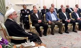 وزیر ورزش در دیدار با روحانی:امیدواریم تیم ملی بتواند نماینده شایسته‌ای در جام جهانی باشد