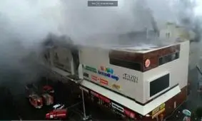 37 کشته در آتش سوزی یک مرکز خرید در روسیه