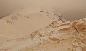 بارش "برف نارنجی" در اروپای شرقی