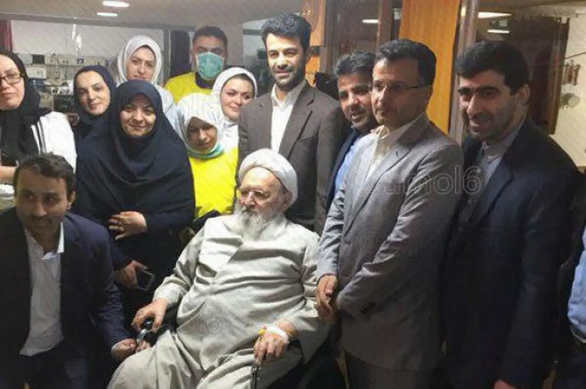 ترخیص علامه حسن زاده آملی از بیمارستان