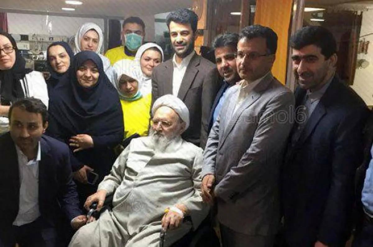 ترخیص علامه حسن زاده آملی از بیمارستان