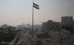 گرد و غبار به تهران رسید