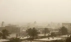 توفان شن ۷۸ نفر را روانه بیمارستان کرد