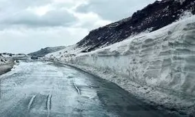 محور هشتگرد - طالقان مسدود شد

