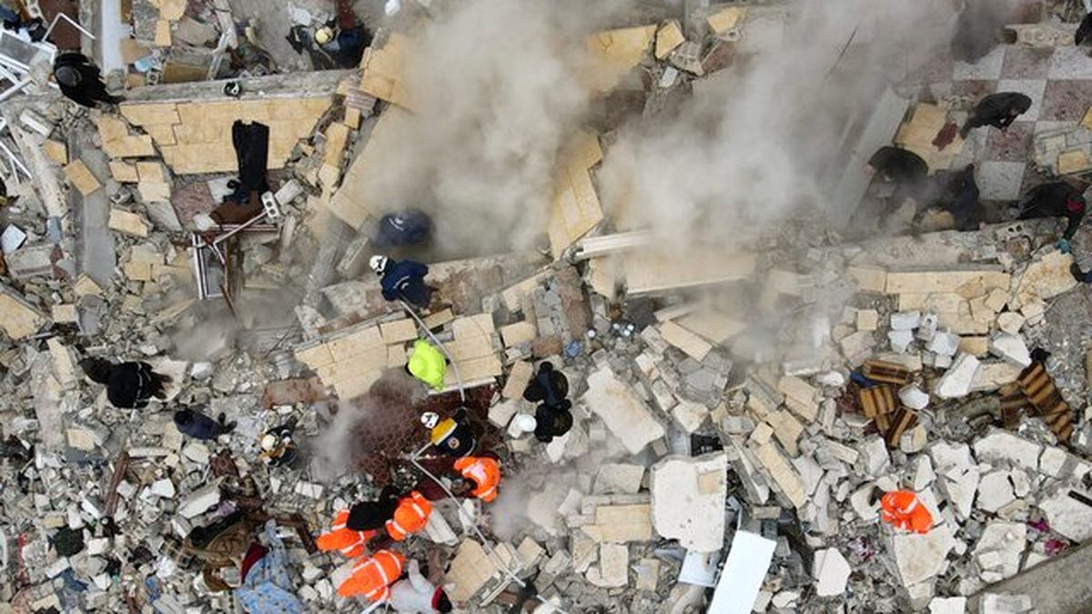 جدیدترین آمار کشته‌شدگان زلزله در سوریه و ترکیه 


