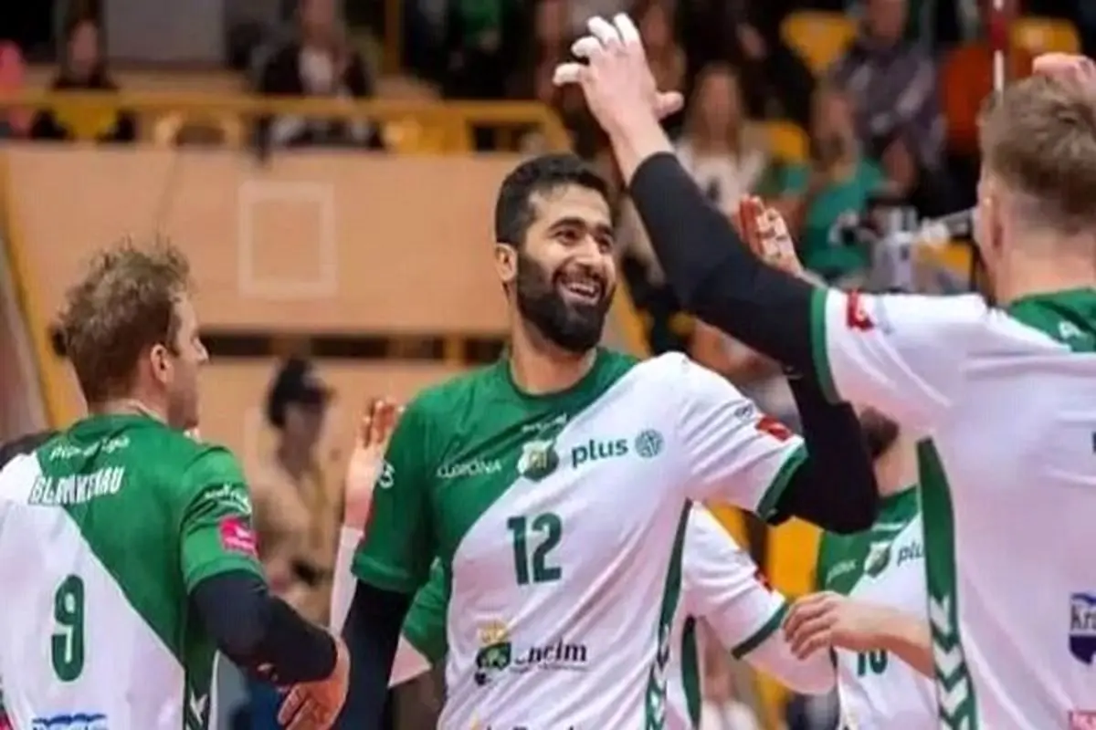 لژیونر والیبال ایران در لهستان ماندنی شد