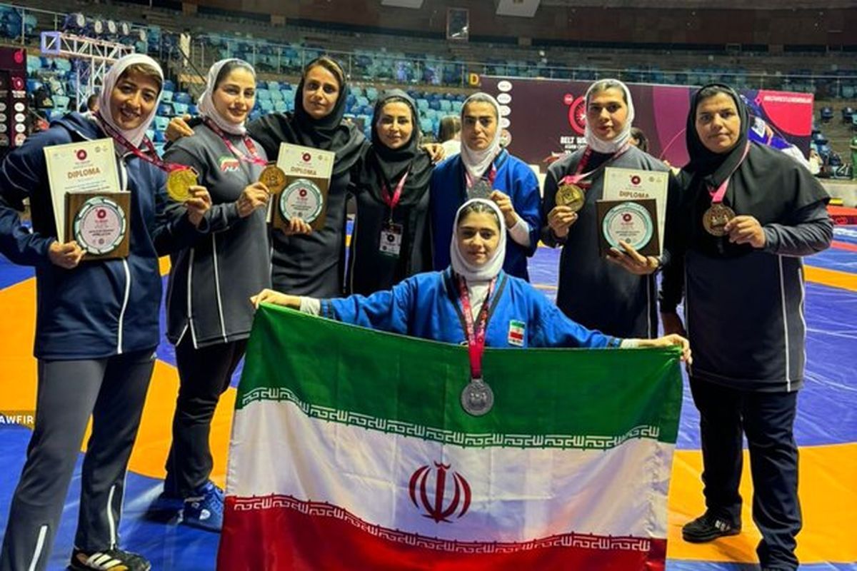  قهرمانی زنان کشتی‌گیر ایران در آسیا با ۶ مدال 