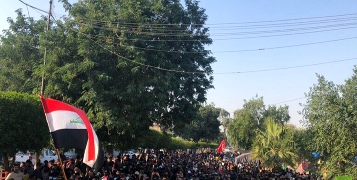  تظاهرات در سنجار عراق در محکومیت تجاوز نظامی ترکیه