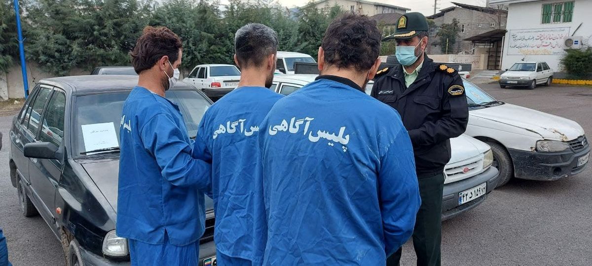 دستگیری اعضای باند ۱۳ نفره سرقت خودروی تهرانی ها/ ویدئو