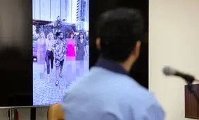 حاشیه‌های دادگاه میلاد حاتمی؛ از دنیا جهانبخت تا تتلو / تصویر