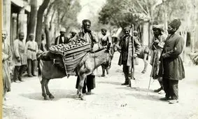 سفر در زمان؛ تصویری از یک «دیزی فروشی» در تهران در دوران قاجار 
