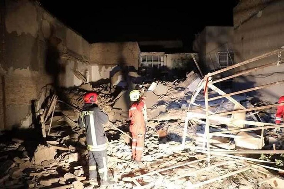 انفجار گاز در ارومیه منجر به تخریب یک واحد مسکونی شد