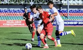 تیم فوتبال جوانان ایران قهرمان کافا شد

