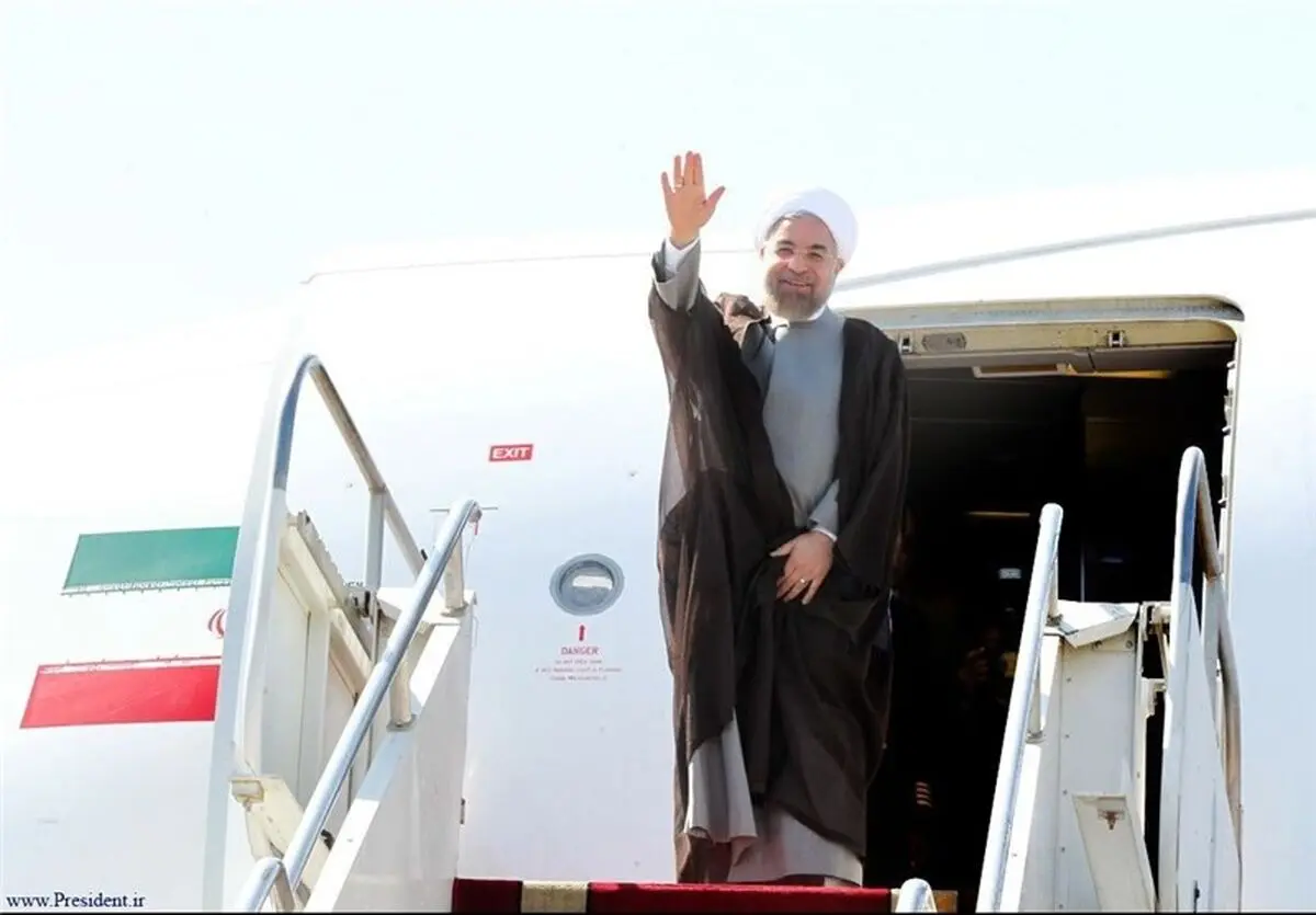 روحانی به ترکیه رفت
