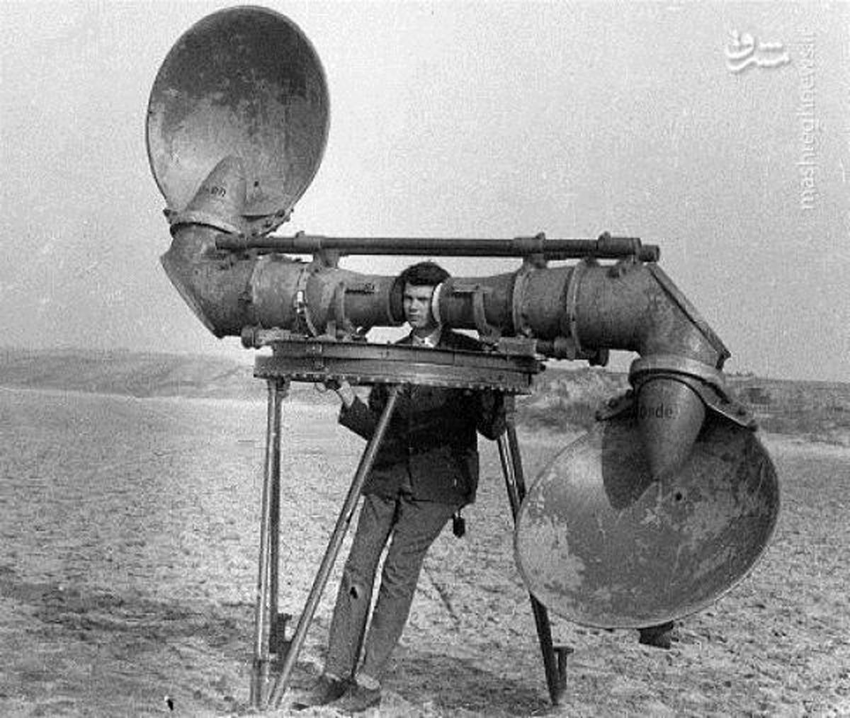 اختراع عجیب آلمانی‌ها برای ردیابی هواپیمای دشمن / عکس