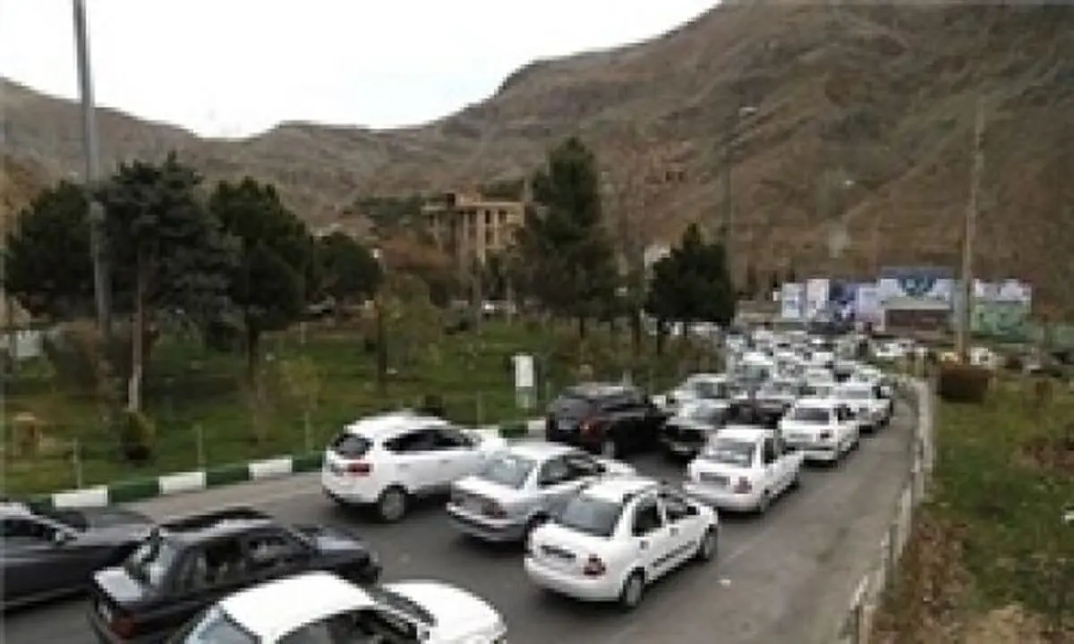 سیزده بدر ترافیکی / ترافیک نیمه‌سنگین در جاده‌های شمالی و منتهی به تهران
