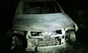 خودروهای لوکس در آتش سوختند